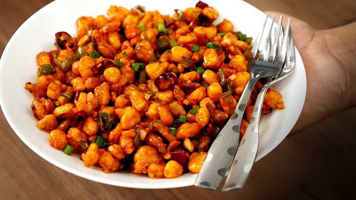Corn Chilli (कॉर्न चिली)