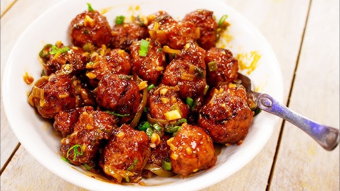Veg Manchurian (वेज मंचूरियन)