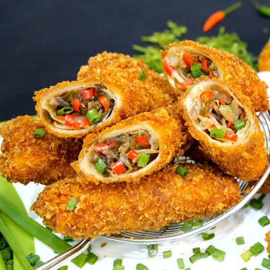 Crispy Spring Roll (कुरकुरा स्प्रिंग रोल)